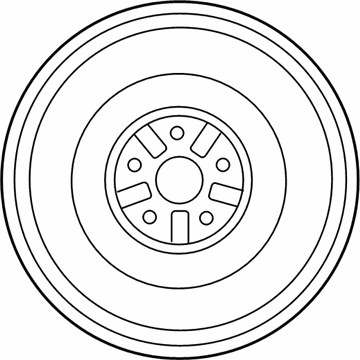 Toyota 42611-06380 Wheel, Spare