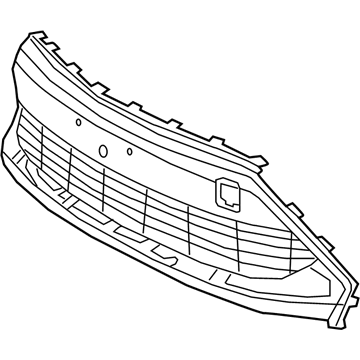 Toyota 52129-F4110 Lower Grille