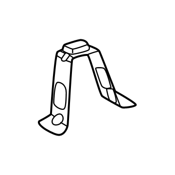 Toyota 53743-0C040 Apron Assembly Rear Bracket