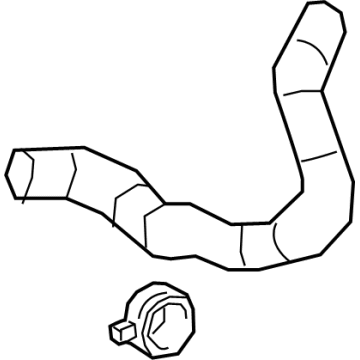 Toyota 16572-F2010 Upper Hose
