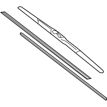 Toyota 85221-52480 Wiper Blade