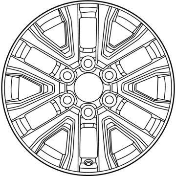 Toyota 4260D-AK011 Wheel, Alloy