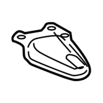 51968-0R010 Toyota Tow Hook, Rear Driver Side Illustration 1 of 1