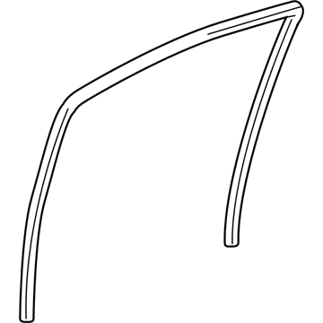 Toyota 68141-0D260 Run Weatherstrip