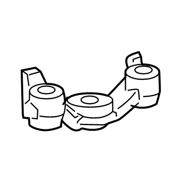 Toyota 48626-60040 Attachment, Lower Ball 48626-60040 Toyota Attachment, Lower Ball Illustration 1 of 1
