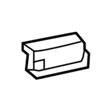 58907-02020 Toyota Hinge Illustration 1 of 1