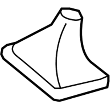 58808-12180-B0 Toyota Shift Boot GREY Illustration 1 of 1