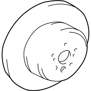 Toyota Highlander Brake Rotor - 42431-48041