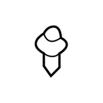 Toyota 90467-A0008 Combination Lamp Assembly Fastener