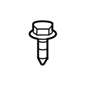 Toyota 90159-A0006 Bumper Cover Screw