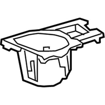 Toyota 55618-F4010 Front Cupholder
