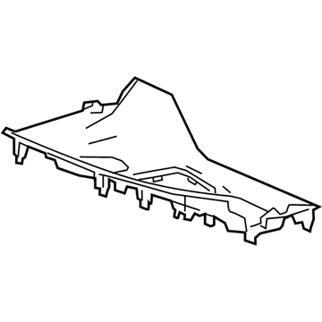 Toyota 58804-F4011 Shift Panel