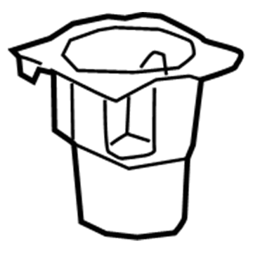 Toyota 55619-F4090 Rear Cupholder