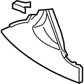 Toyota 58817-06030-B0 Front Trim
