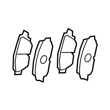 Toyota Avalon Brake Pads - 04465-33500