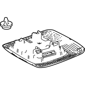 Toyota 81260-47770 MAP Lamp Assembly