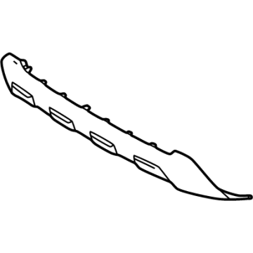 Toyota 52711-0R090-B0 Lower Molding