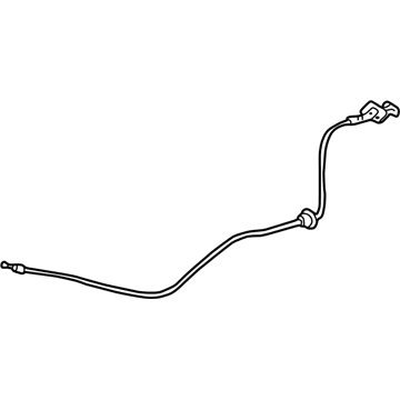 Toyota MR2 Spyder Hood Release Cable - 53601-17020