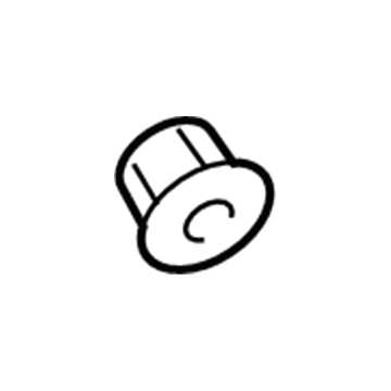 Toyota 90178-A0092 Combination Lamp Assembly Nut