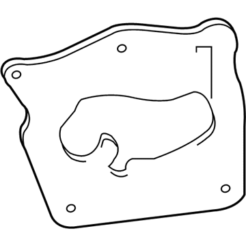 81554-02580 Toyota Combination Lamp Assy Gasket, Rear Illustration 1 of 1