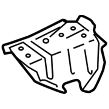 Toyota 55717-06050 Cowl Side Panel