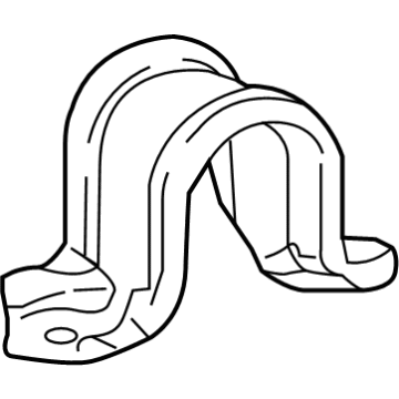 48824-0E060 Toyota Bracket Illustration 1 of 1