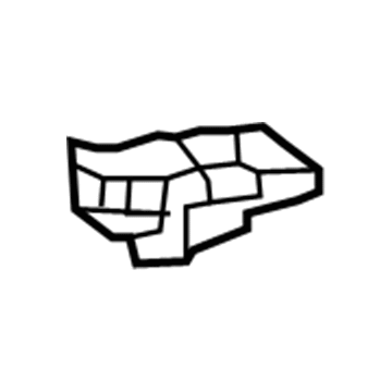 Toyota 52155-0D100 Side Support