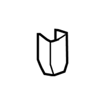 Toyota 73233-0C010-B0 Retractor Assembly Cover