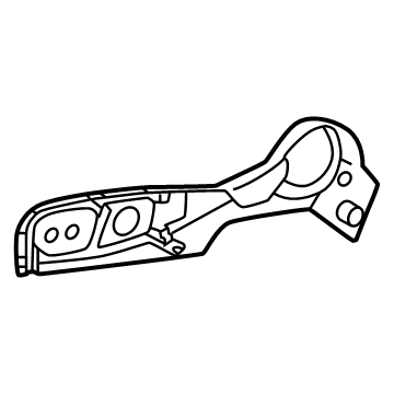 Toyota 71811-AK040-C0 Outer Finish Panel