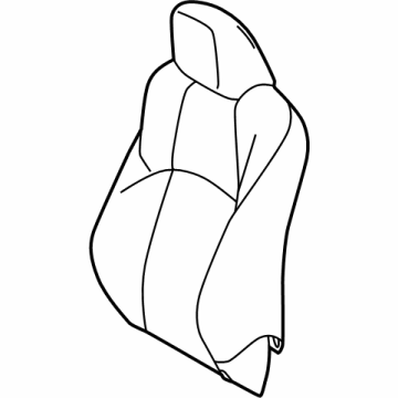 Toyota 71073-AK090-C2 Seat Back Cover