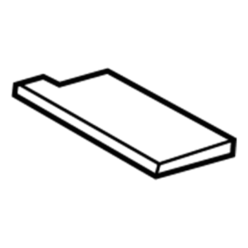 58815-12160 Toyota Mat Illustration 1 of 1