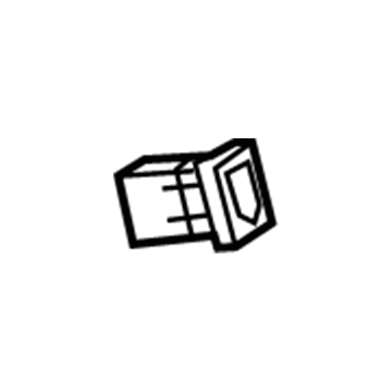 86190-12030 Toyota Adapter, Driver Side Illustration 1 of 1