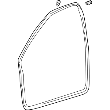 Toyota 67861-47010 Door Weatherstrip