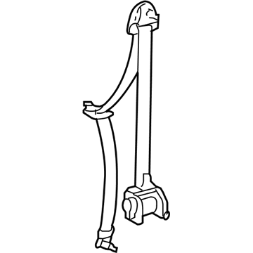 Toyota 73220-0C040-E0 Lap & Shoulder Belt