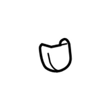 Toyota 73233-AA010-E0 Retractor Cover