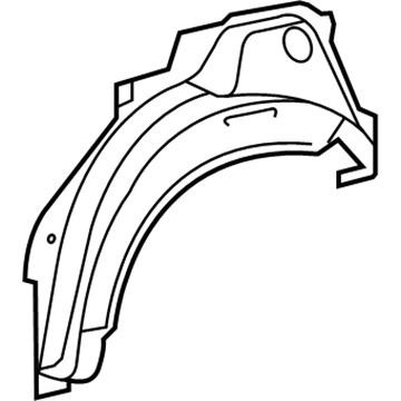 Scion 61631-21050 Outer Wheelhouse