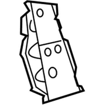 Scion 61711-21040 Reinforcement Plate