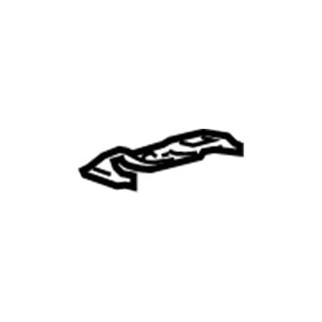 74614-08040 Toyota Grip Handle Plate Illustration 1 of 1