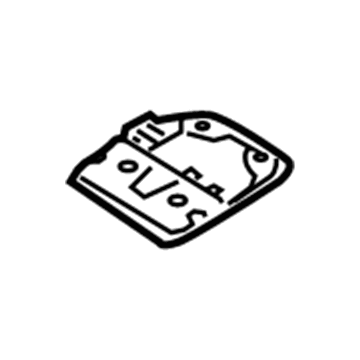 63662-08010 Toyota Map Lamp Assembly Cover Illustration 1 of 1