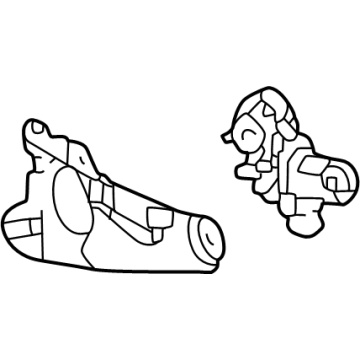 Toyota 69807-0C100 Motor & Bracket