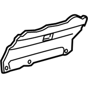 Toyota 67153-01010 Panel Reinforcement