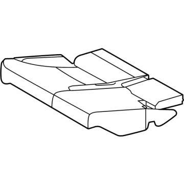 Toyota 71075-0C631-C2 Cushion Cover