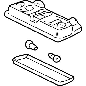 Toyota 81260-14080-B6 MAP Lamp Assembly