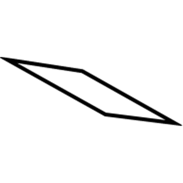 Toyota 56115-30120 Back Glass Stopper