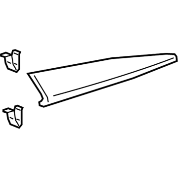 Toyota 55012-07030-E2 Upper Trim Panel