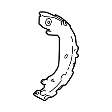 Toyota Mirai Parking Brake Shoes - 46590-47010