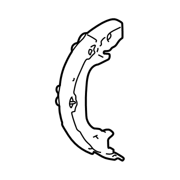 Toyota Mirai Parking Brake Shoes - 46540-47010