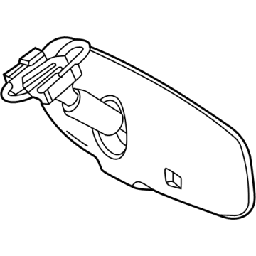 Toyota 87810-08130 Mirror Inside