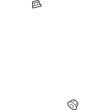 Toyota 90178-A0048 Air Inlet Case Nut