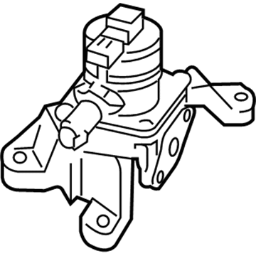 25702-31014 Toyota Diverter Valve, Driver Side Illustration 1 of 1